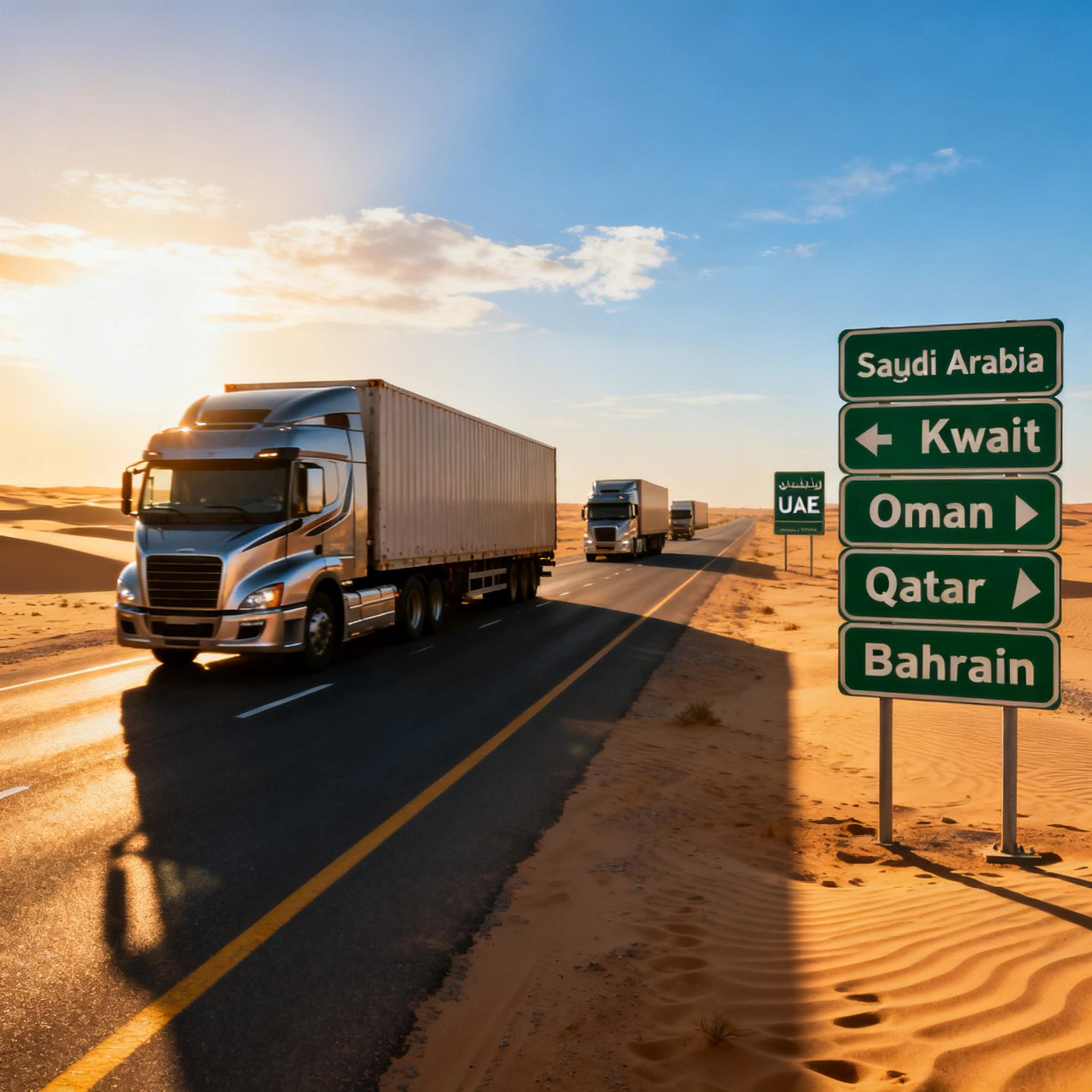 GCC Road Transportation Trucking